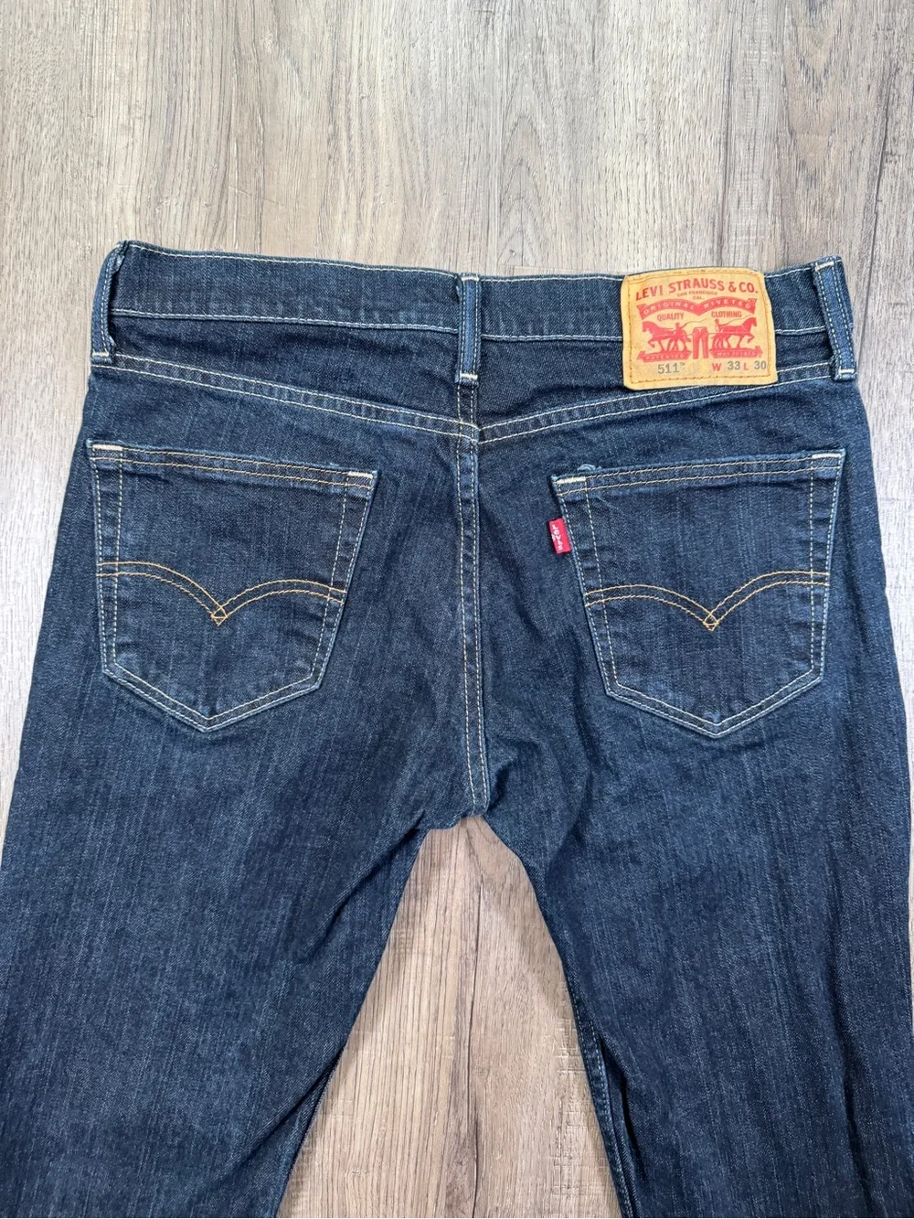 Levi's 511 Slim Fit Jeans Dark Wash Men's W33 L30